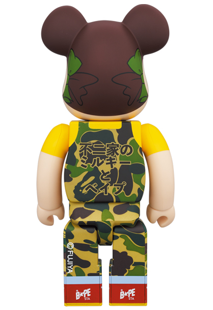 MEDICOM TOY - BE@RBRICK BAPE(R) ペコちゃん 100％ & 400％ GREEN