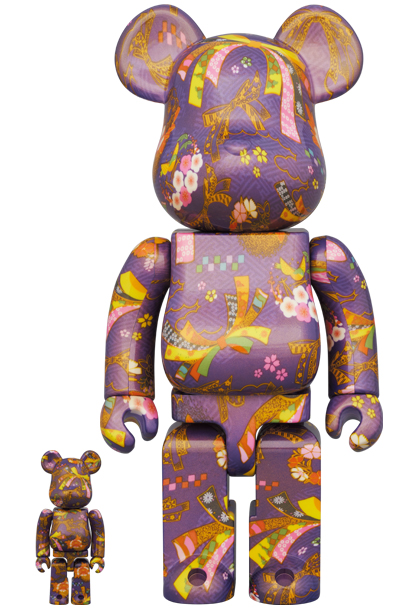 BE@RBRICK ベアブリック 千代紙 弐 100% 400% ソラマチ