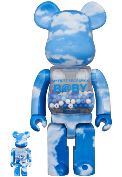 MY FIRST BE@RBRICK B@BY BLUE SKY 400％フィギュア