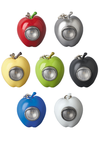 MEDICOM TOY - GILAPPLE LIGHT KEYCHAIN