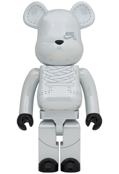 BE@RBRICK NIKE SB 2020 WHITE 1000%