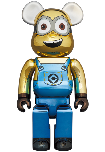 BE@RBRICK DAVE CHROME Ver. 1000%