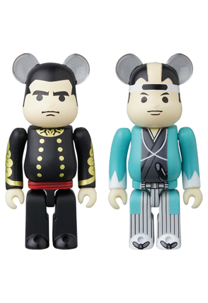 MEDICOM TOY - BE@RBRICK 幕末志士 西郷隆盛／沖田総司