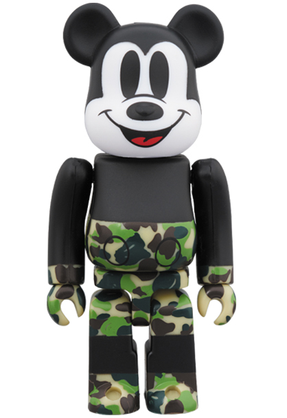 ベアブリック　BAPE® MICKEY MOUSE 100%＆400%