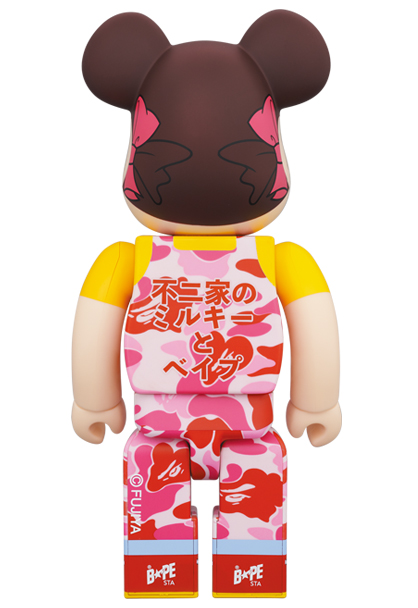 BE＠RBRICK ホーロー看板 ペコちゃん 100％ & 400％