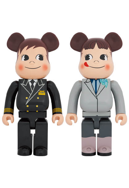 BE@RBRICK for ANA　CAPTAIN ポコちゃん&CAペコちゃん