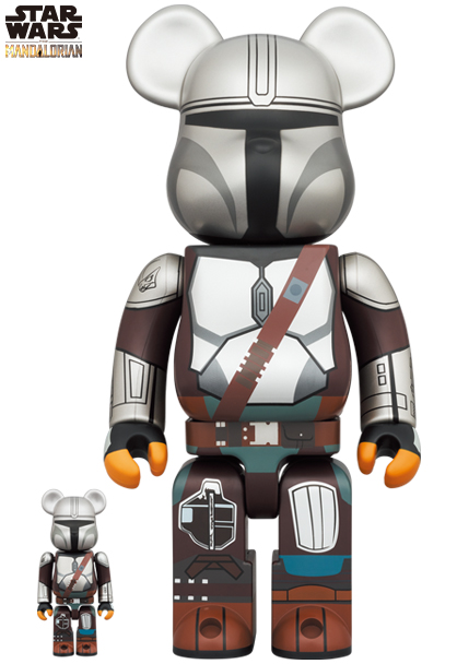 【値下】BE@RBRICK MANDALORIAN 100% & 400%セット