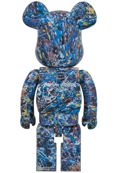 MEDICOM TOY - BE@RBRICK Jackson Pollock Studio 1000％（WATER PRINT）