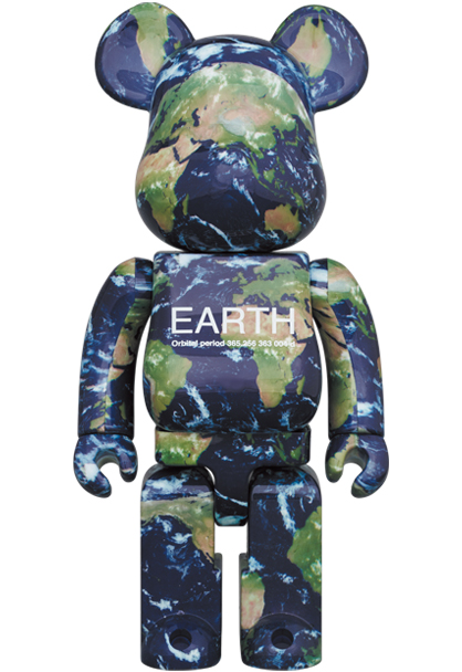 EARTH BE@RBRICK 100％ & 400 - MEDICOM TOY