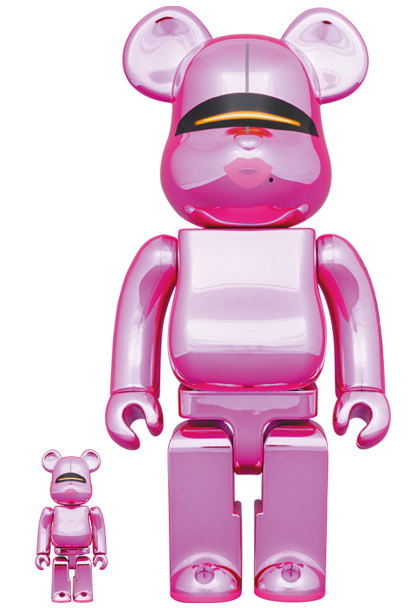 BE@RBRICK SORAYAMA×2G PINK GOLD Ver. 400