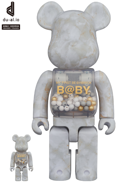 BE@RBRICK B@BY  MARBLE Ver. 100% & 400%