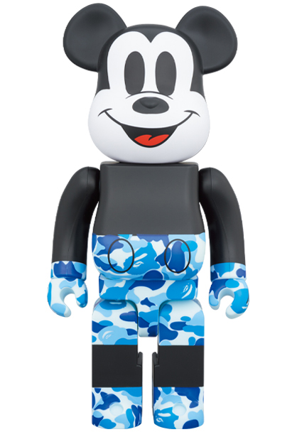 BE@RBRICK BAPE® MICKEY MOUSE 100%&400%