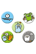 UGLYDOLL バッジ