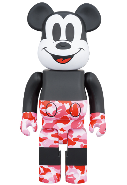 MEDICOM TOY - BE@RBRICK BAPE(R) MICKEY MOUSE 100％ & 400％