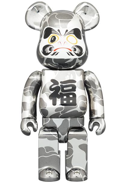 その他ベアブリック　BE@RBRICK 達磨 銀メッキ100% / 400％