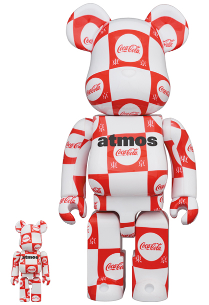 MEDICOM TOY BE@RBRICK atmos × Coca-Cola 100％ & 400％ TOKYO
