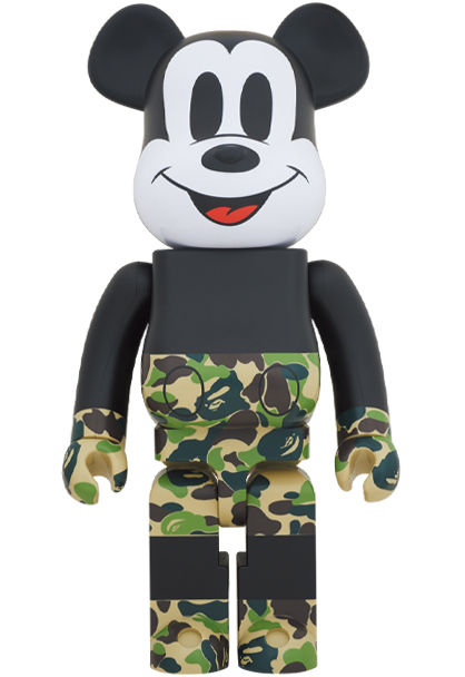 BE@RBRICK BAPE MICKEY MOUSE 1000％ GREEN