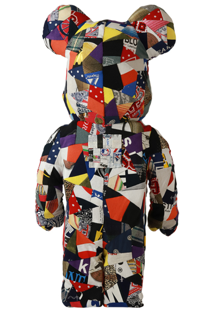 MEDICOM TOY - ANREALAGE×S.H.I.P&crew PATCHWORK BE@RBRICK 1000%