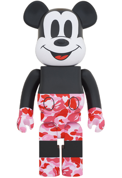 MEDICOM TOY - BE@RBRICK BAPE(R) MICKEY MOUSE 1000％