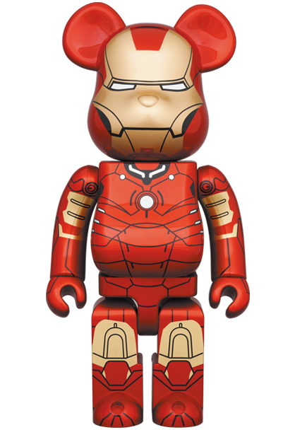 BE@RBRICK IRON MAN MARK 50 100％ & 400％ ②