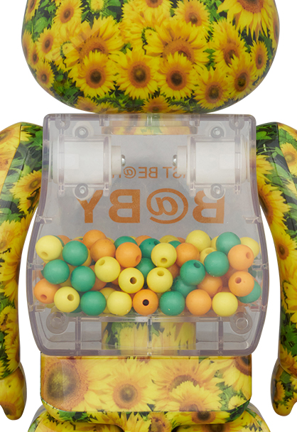 MEDICOM TOY - MY FIRST BE@RBRICK AUTUMN 100％ &amp; 400％ MEDICOM TOY - MY FIRST BE@RBRICK SUNFLOWER 100％ & 400％