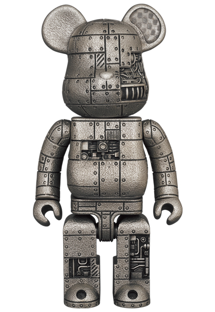 MEDICOM TOY - BE@RBRICK ROYAL SELANGOR STEAMPUNK IRON BRIGHT