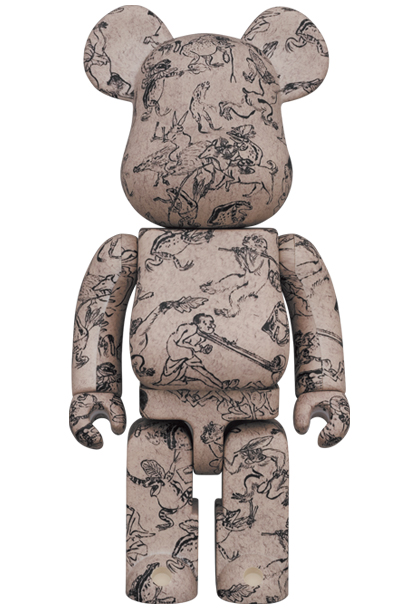 BE@RBRICK 鳥獣人物戯画 第弍集 100% & 400%ベアブリック