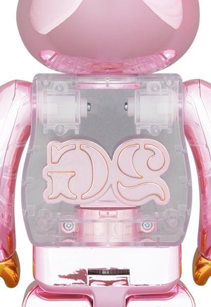 BE@RBRICK 2G PINK GOLD CHROME 100％&400％その他