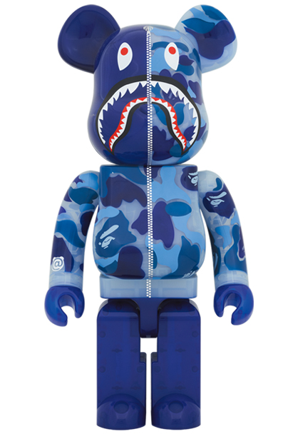 BE@RBRICKCLEAR ABC CAMO SHARK 1000% BLUE