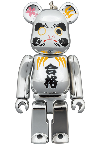 BE@RBRICK 達磨 合格 金メッキ 400%ソラマチ