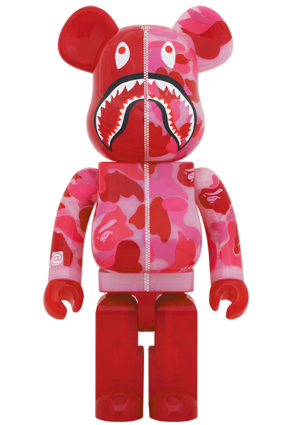 キャラクターグッズベアブリック BE@RBRICK LINE CAMO SHARK 1000%