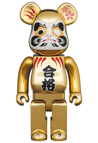 エンタメ/ホビーBE@RBRICK 達磨 合格 金メッキ 弐 400％