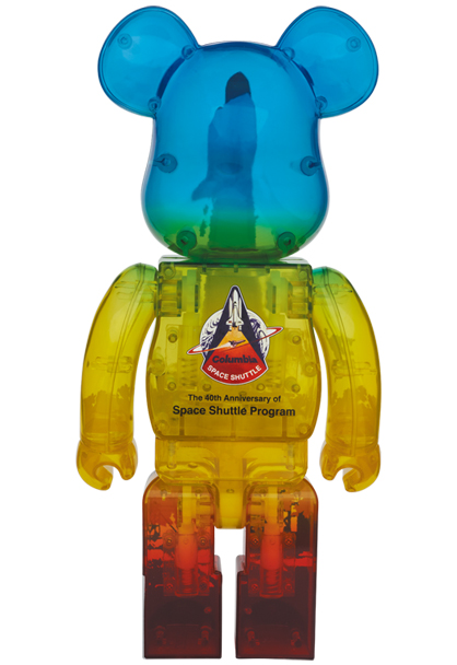 SPACE SHUTTLE BE@RBRICK LAUNCH Ver. 100%