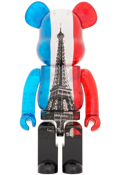 400%【新品未開封】BE@RBRICK EIFFEL TOWER Tricolor2個