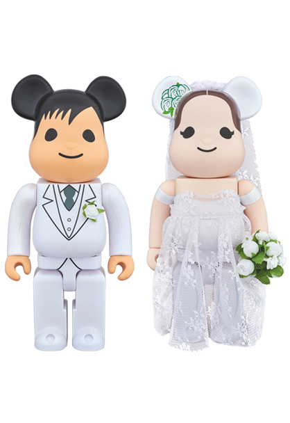 MEDICOM TOY - BE@RBRICK グリーティング 結婚2 PLUS 400％