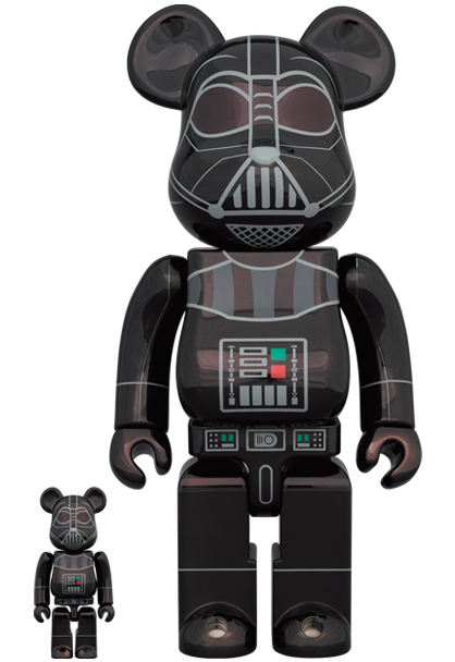 MEDICOM TOY - BE@RBRICK DARTH VADER(Rogue One Ver.) Chrome Ver.100 ...