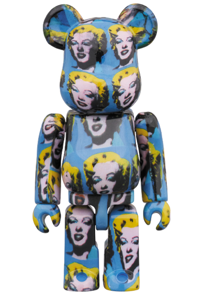 MEDICOM TOY - Andy Warhol's Marilyn Monroe BE@RBRICK 100％ & 400％