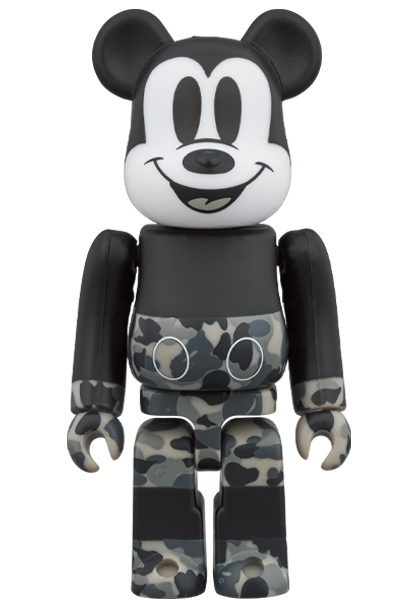 BE@RBRICK BAPE MICKEY MOUSE 100%&400%