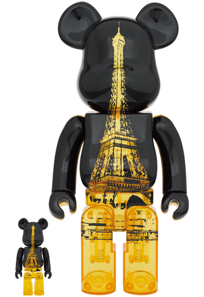 BE@RBRICK EIFFEL TOWER GOLDEN GOWN 1000％