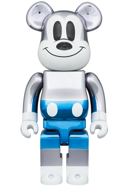 BE@RBRICK MICKEY MOUSE BLUE 100% 400% 新品