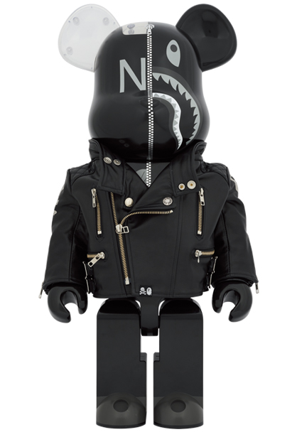 MEDICOM TOY - A BATHING APE(R) × NEIGHBORHOOD(R) BE@RBRICK 1000％