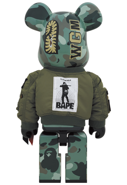 be@rbrick bape alpha 400%bape原宿コンディション