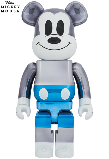 BE@RBRICK fragment MICKEY MOUSE BLUE