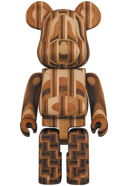 MEDICOM TOY メディコムトイ BE@RBRICK KARIMOKU HOUSE INDUSTRIES CHESS 400% カリモク ハウスインダストリーズ チェス フィギュア 人形 ブラウン