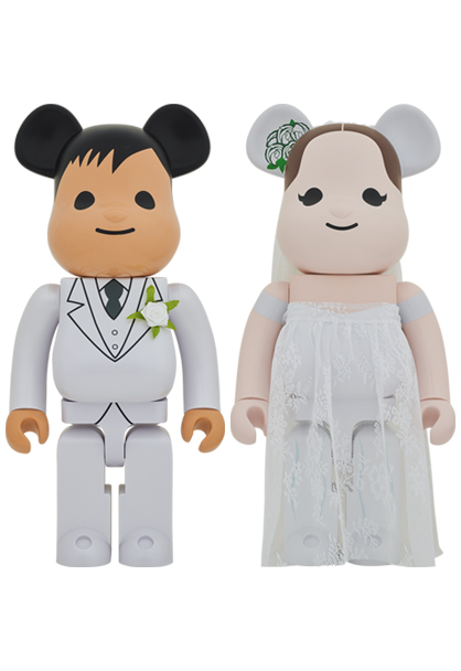 BE@RBRICK グリーティング 結婚 #2 PLUS 1000％おもちゃ