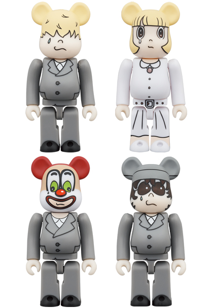 MEDICOM TOY - BE@RBRICK SEKAI NO OWARI × eyewater 100％ (100％4体 ...