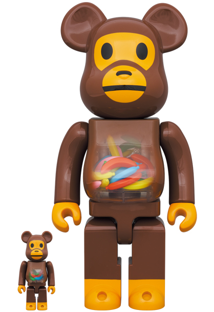 ★ 1000% ★ BAPE BABY MILO BANANA BE@BRICK