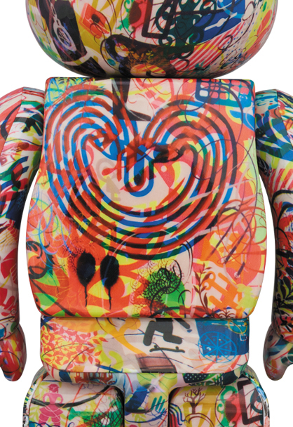 MEDICOM TOY BE RBRICK Ryan McGinness 100 400