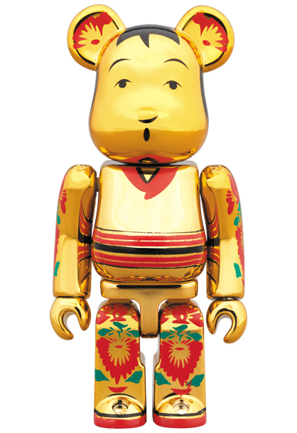 MEDICOM TOY - BE@RBRICK 達磨 金メッキ 福入 100％