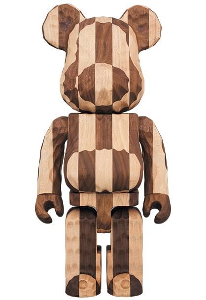 MEDICOM TOY - BE@RBRICK カリモク fragmentdesign 400％ carved